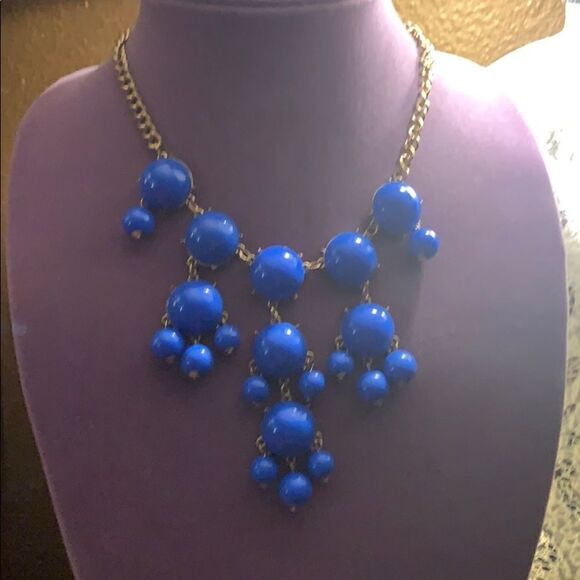 Royal blue Vintage necklace - Picture 1 of 1